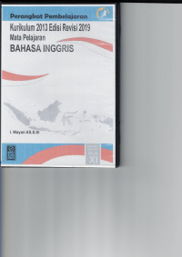 Image of Perangkat Pembelajaran Kurikulum 2013 Edisi Revisi 2019 Mata Pelajaran Bahasa Inggris SMA/MA Kelas XI